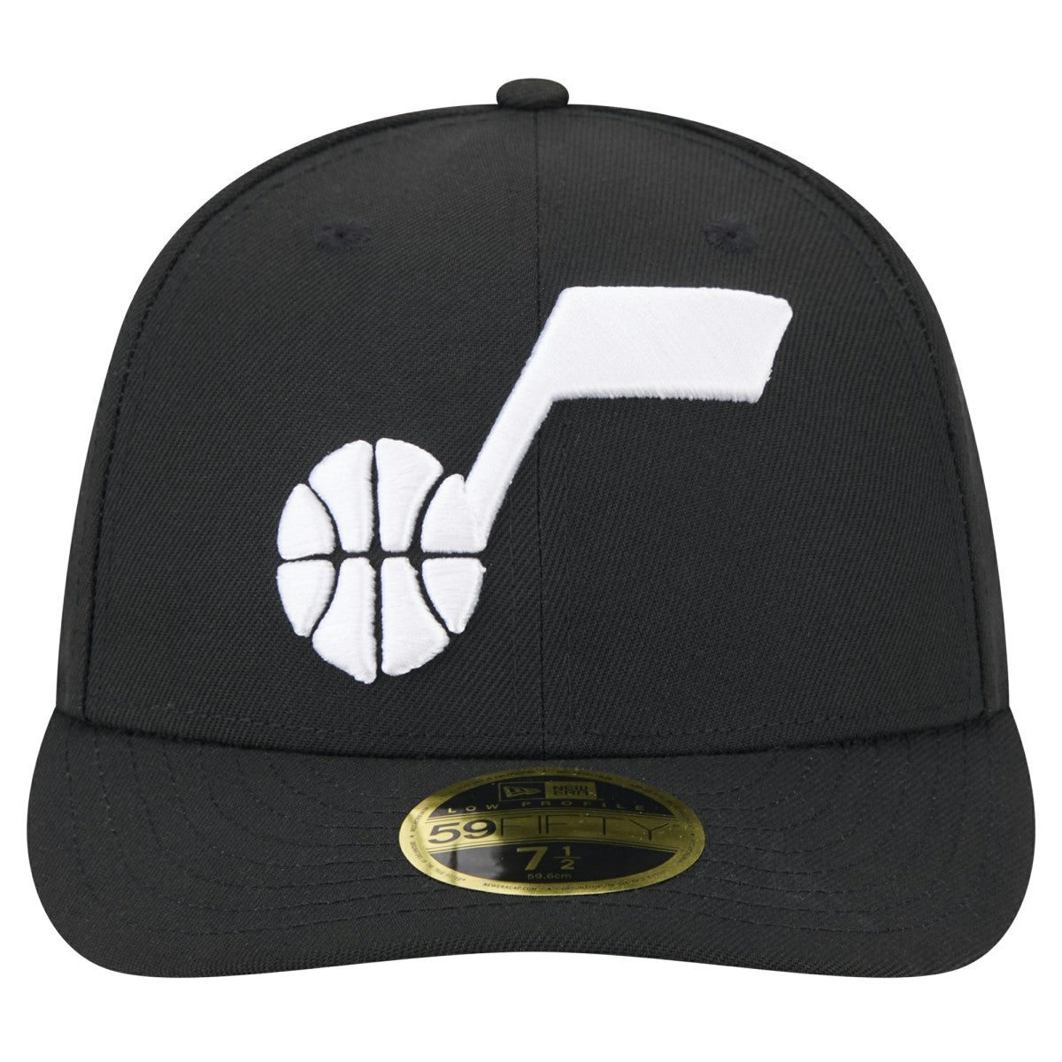 New Era - Utah Jazz Low Profile Core 59FIFTY Fitted Hat - Black