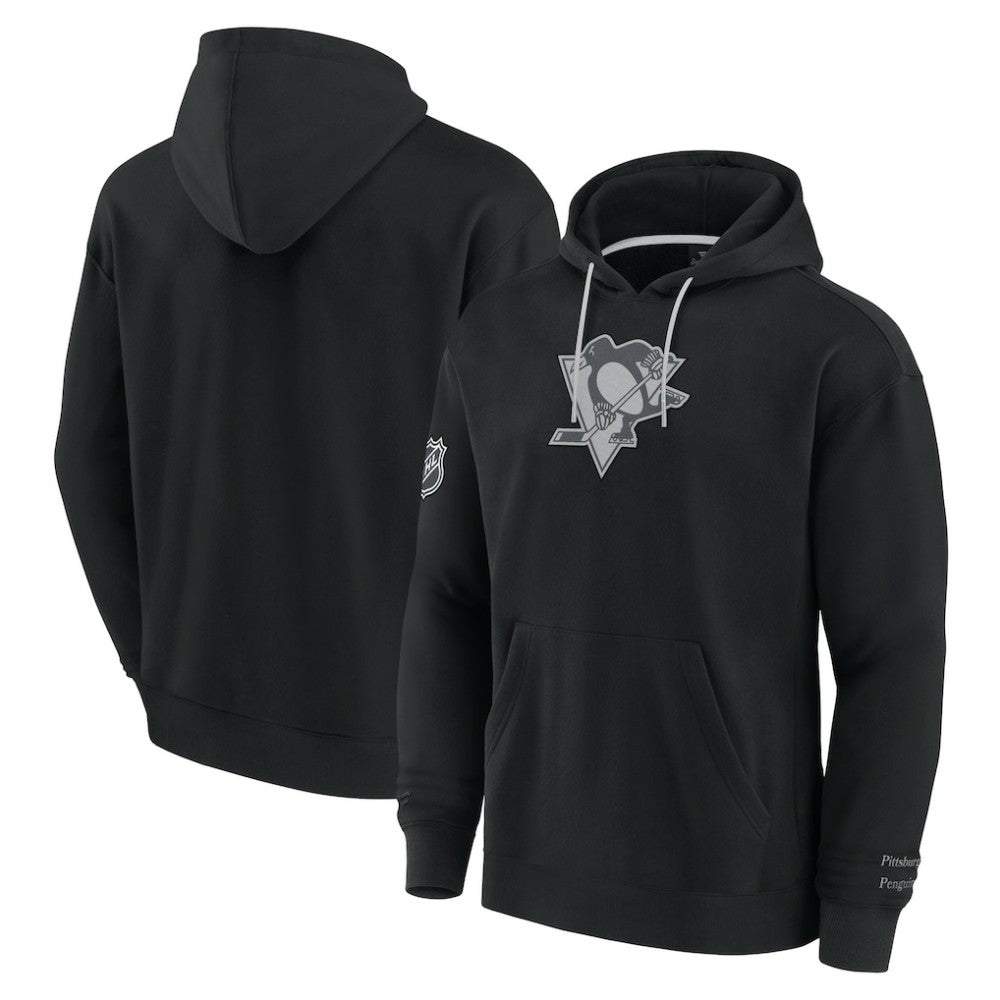 Pittsburgh Penguins Fanatics Elements Pace Pullover Hoodie Black