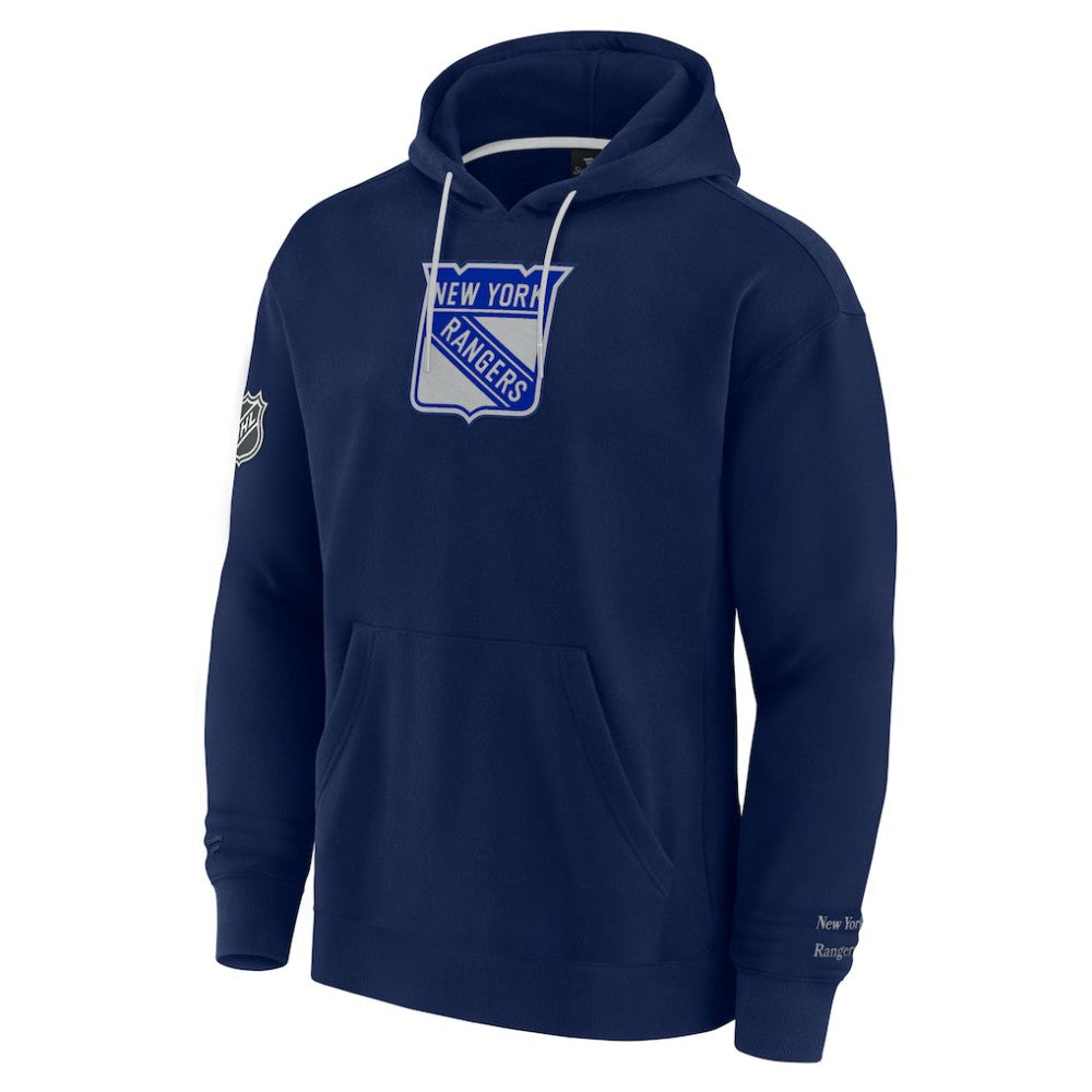 New York Rangers Fanatics Elements Pace Pullover Hoodie Blue