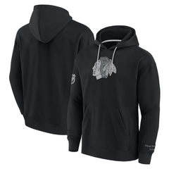 Chicago Blackhawks Fanatics Elements Pace Pullover Hoodie Black