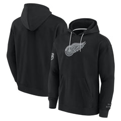 Detroit Red Wings - Fanatics Elements Pace Pullover Hoodie Black