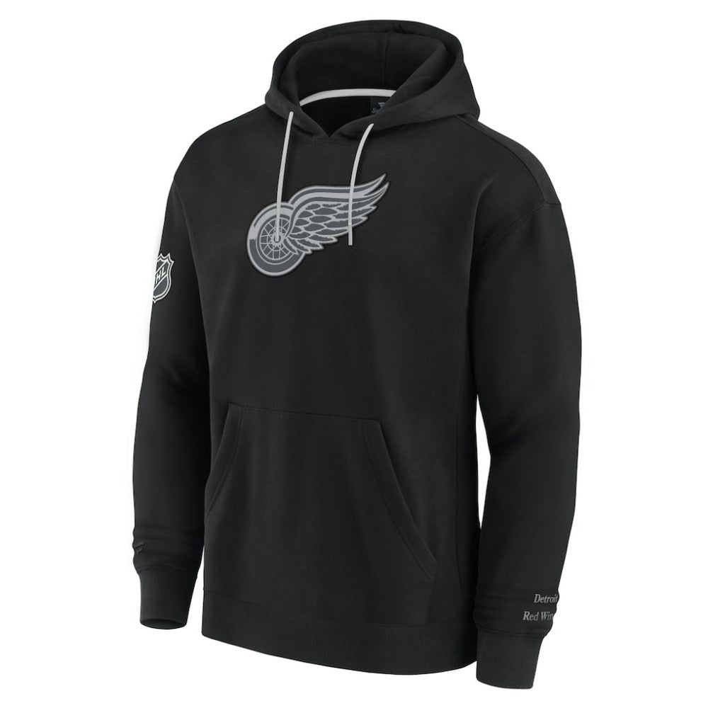 Detroit Red Wings - Fanatics Elements Pace Pullover Hoodie Black