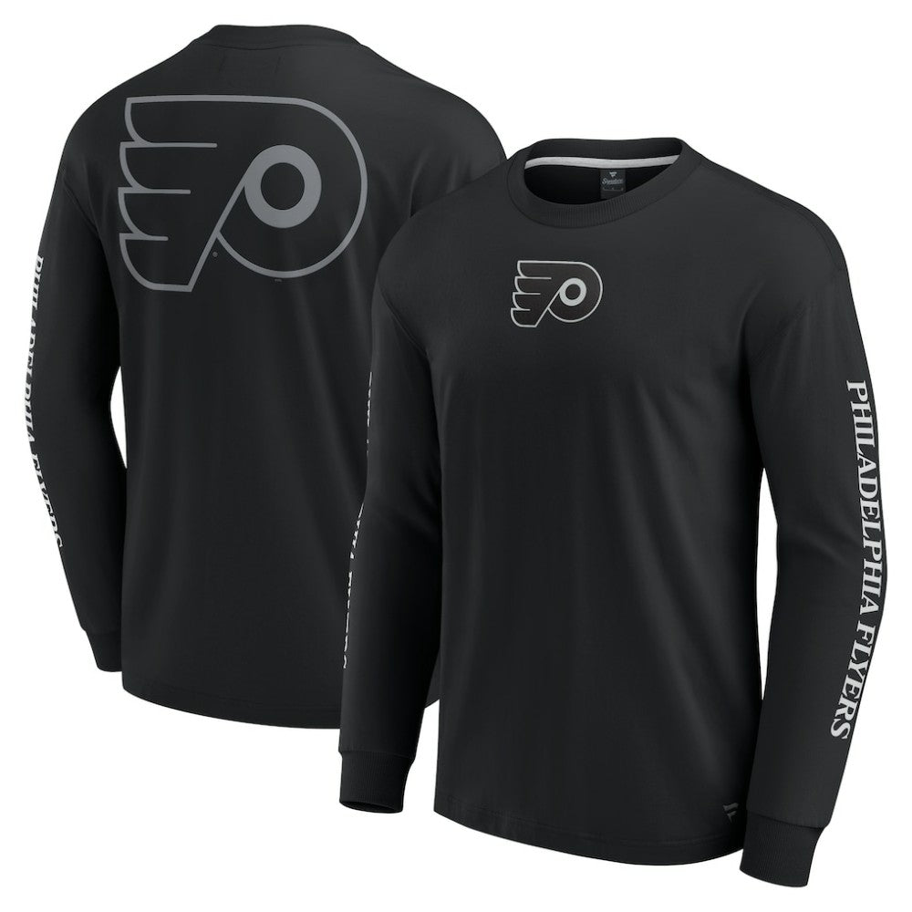 Philadelphia Flyers - Fanatics Elements Strive Long Sleeve T-Shirt Black
