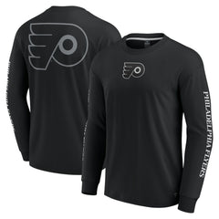 Philadelphia Flyers - Fanatics Elements Strive Long Sleeve T-Shirt Black
