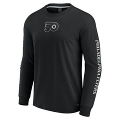 Philadelphia Flyers - Fanatics Elements Strive Long Sleeve T-Shirt Black