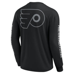 Philadelphia Flyers - Fanatics Elements Strive Long Sleeve T-Shirt Black