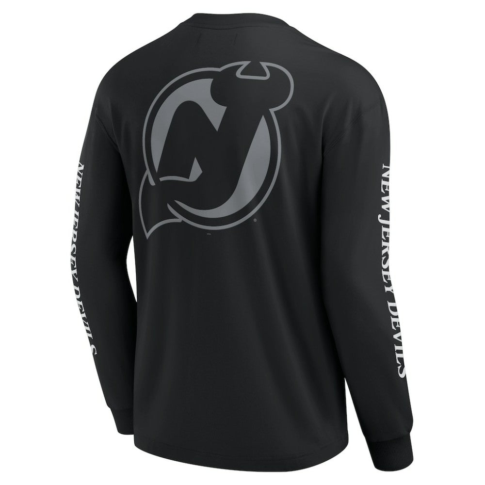 New Jersey Devils - Fanatics Elements Strive Long Sleeve T-Shirt Black