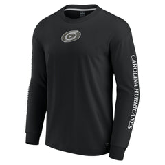 Carolina Hurricanes - Fanatics Elements Strive Long Sleeve T-Shirt Black