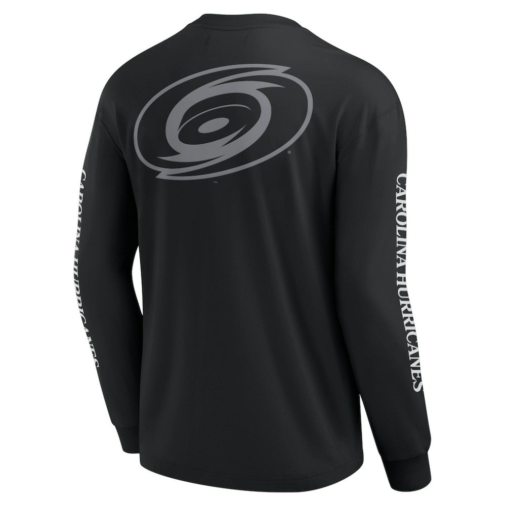 Carolina Hurricanes - Fanatics Elements Strive Long Sleeve T-Shirt Black