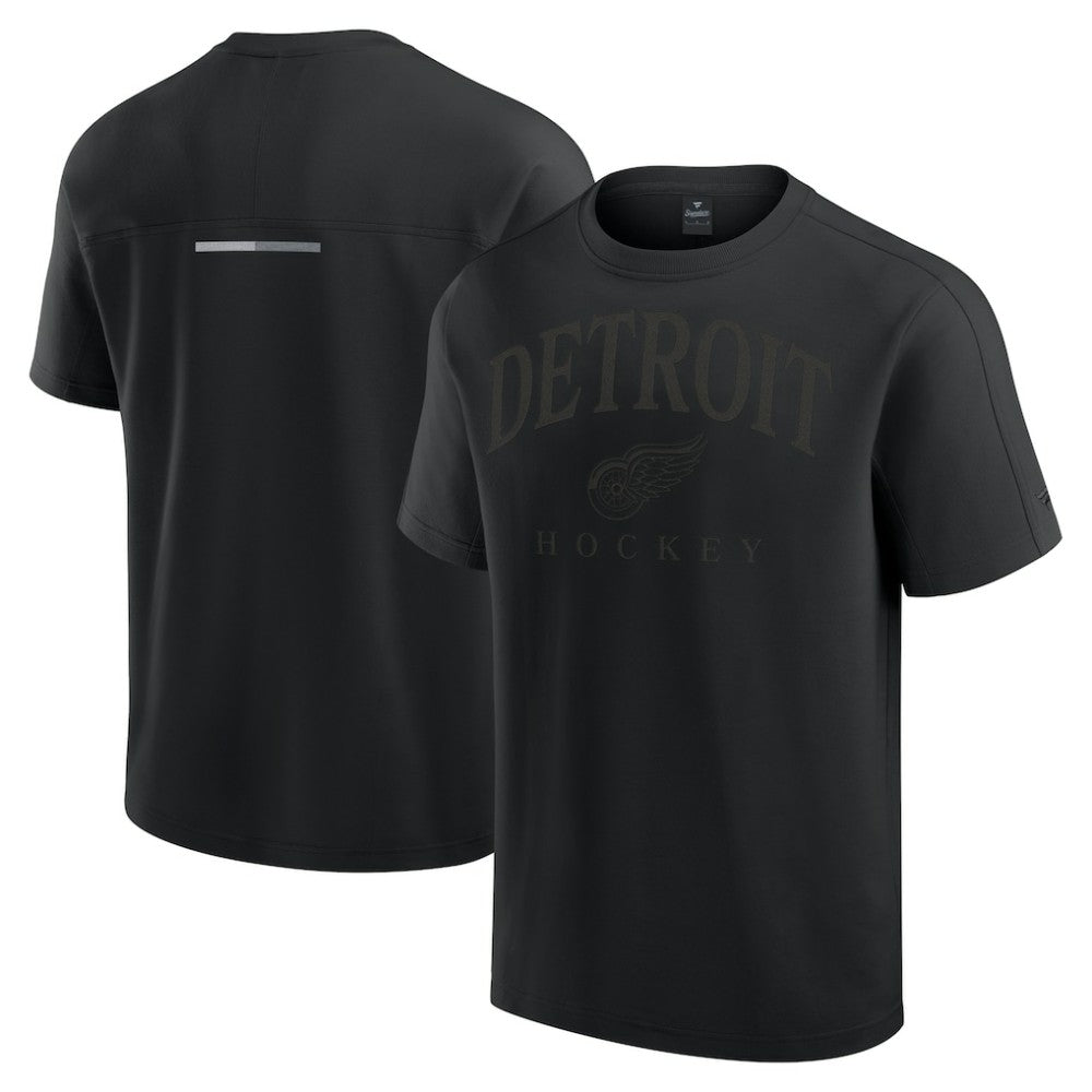 Detroit Red Wings - Fanatics Elements Flex Tri-Blend T-Shirt Black