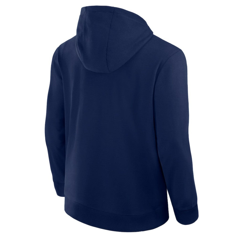 Washington Capitals Fanatics Elements Tonal Primary Tri-Blend Full-Zip Hoodie Navy