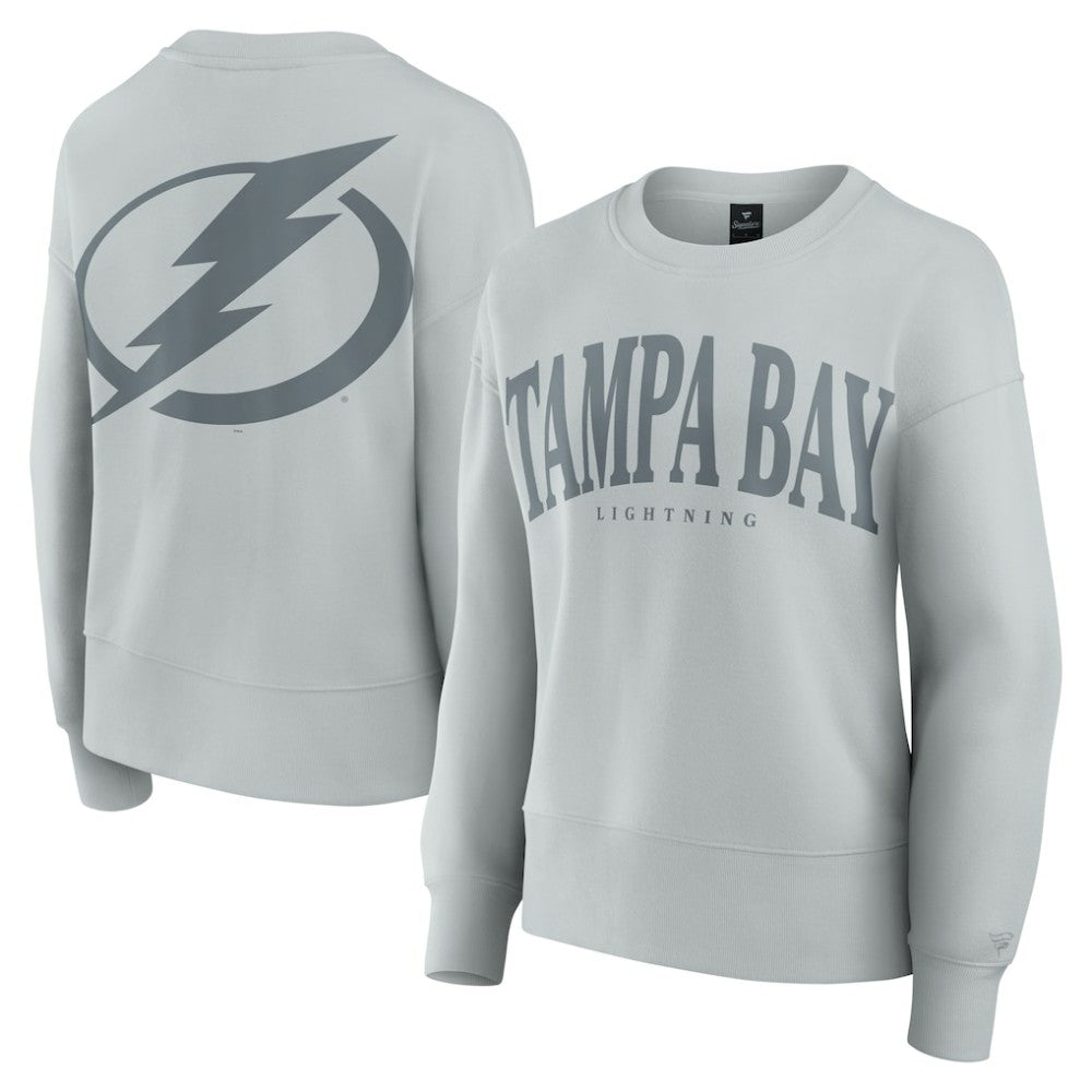 Tampa Bay Lightning - Fanatics Women's Elements Flow Pullover Sweatshirt Gray