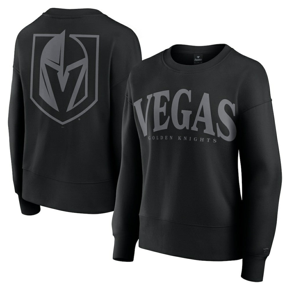 Vegas Golden Knights Fanatics Women's Elements Flow Pullover Sweatshirt Black