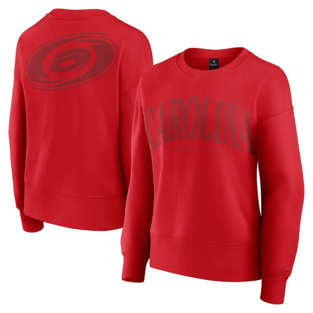 Carolina Hurricanes - Fanatics Women's Elements Flow Pullover Sweatshirt Red