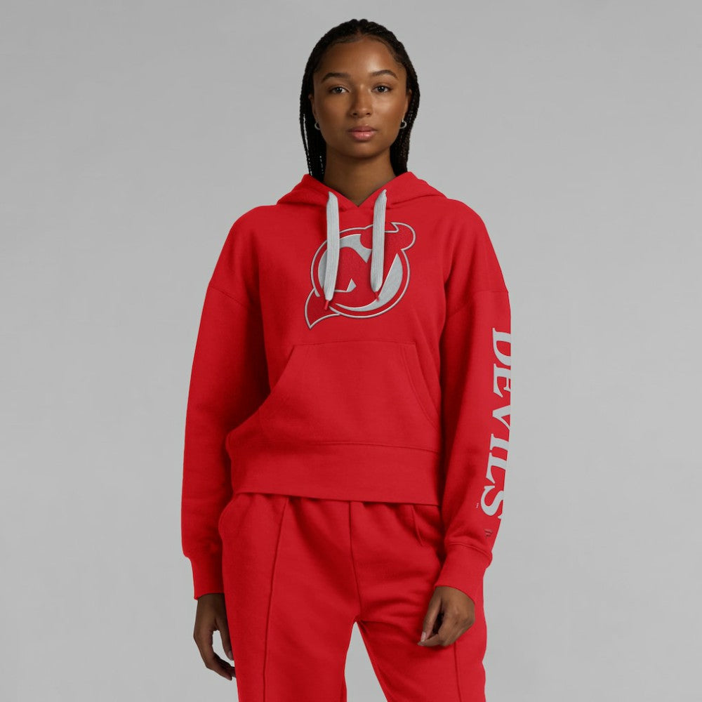 New Jersey Devils - Fanatics Women's Elements Next Pullover Hoodie Red