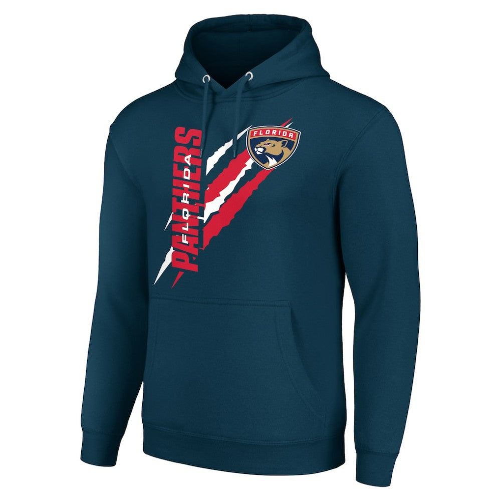 Florida Panthers - Starter Color Scratch Fleece Pullover Hoodie Blue