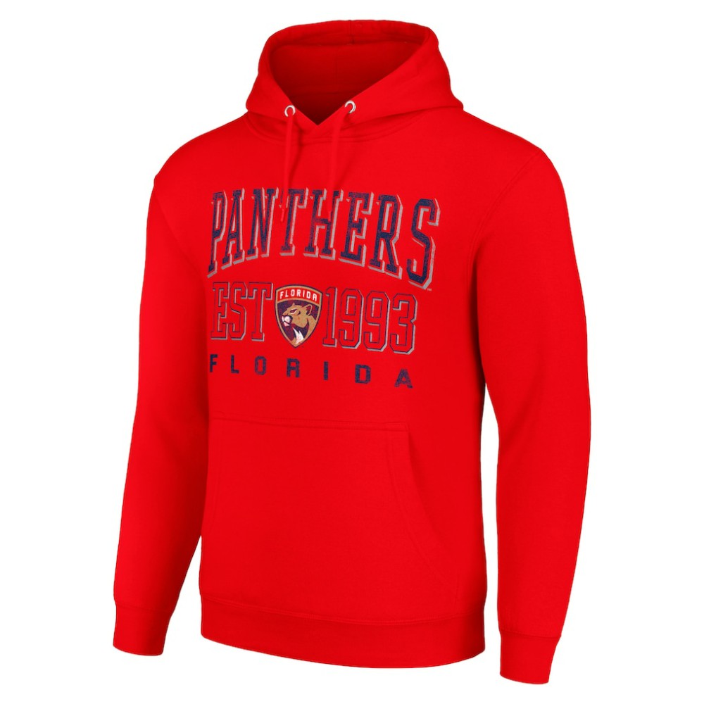 Florida Panthers - Starter Graphic Pullover Hoodie Red