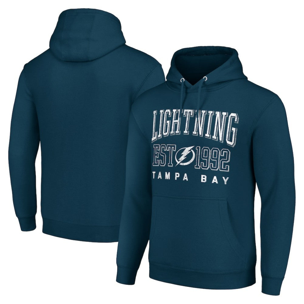 Tampa Bay Lightning - Starter Graphic Pullover Hoodie Navy