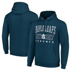 Toronto Maple Leafs - Starter Retro Graphic Pullover Hoodie Navy