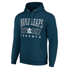 Toronto Maple Leafs - Starter Retro Graphic Pullover Hoodie Navy