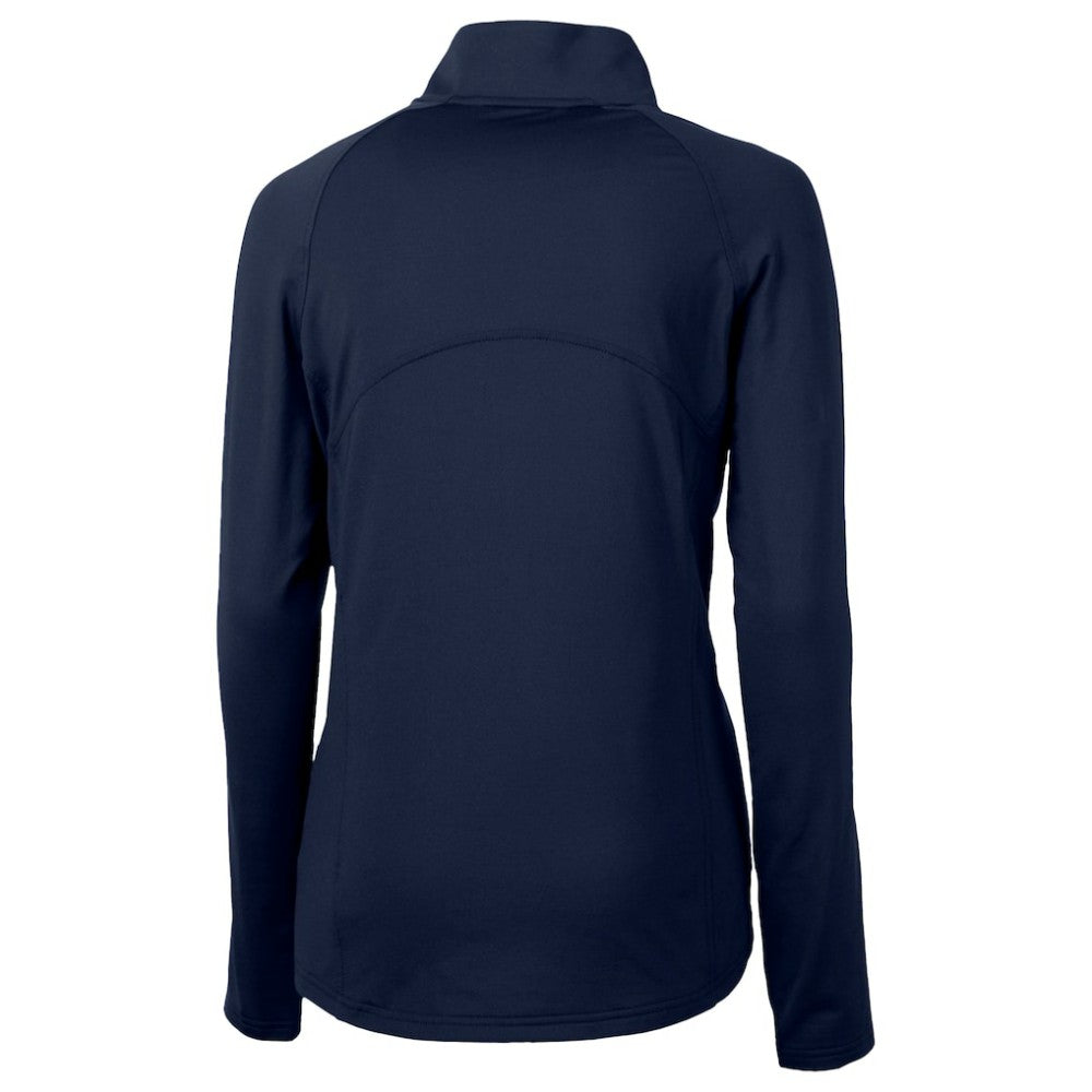Chicago Cubs Cutter & Buck Women's City Connect Adapt Eco Knit Recycled Half-Zip Pullover Top Near Me