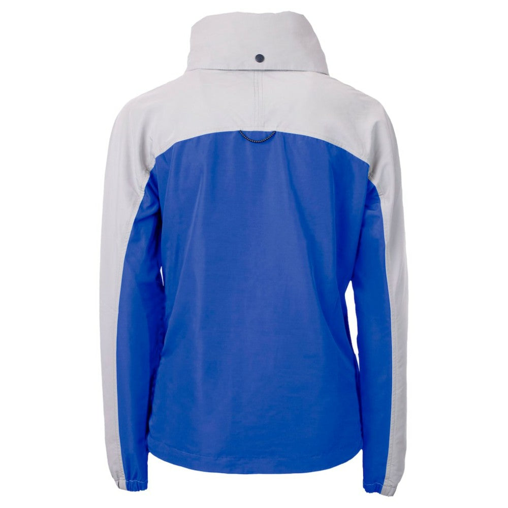 Los Angeles Dodgers Cutter & Buck Women's City Connect Charter Eco Recycled Half-Zip Anorak Jacket Sale