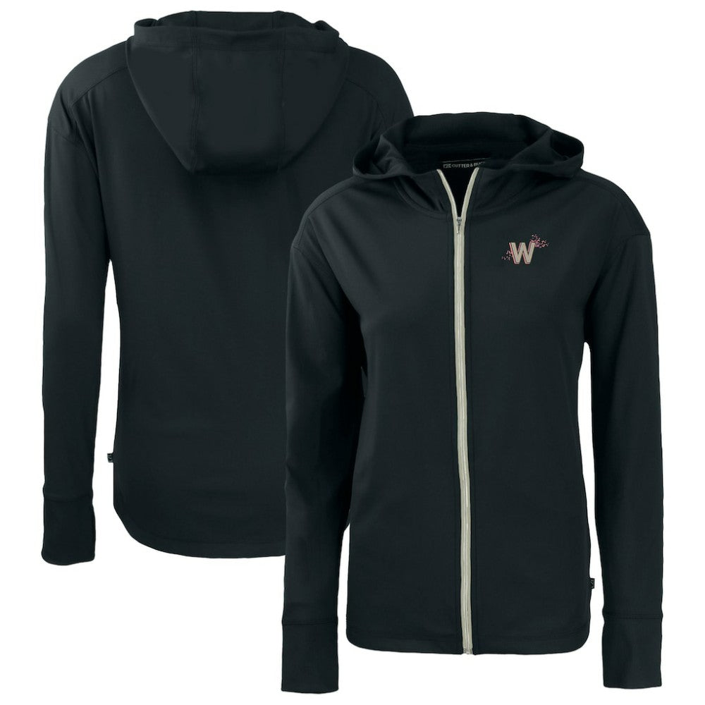 Washington Nationals Cutter & Buck Women's City Connect Daybreak Eco Recycled Full-Zip Hoodie Online
