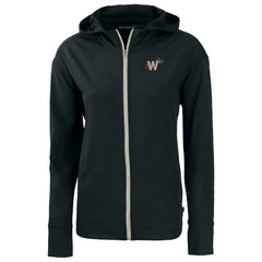 Washington Nationals Cutter & Buck Women's City Connect Daybreak Eco Recycled Full-Zip Hoodie Online
