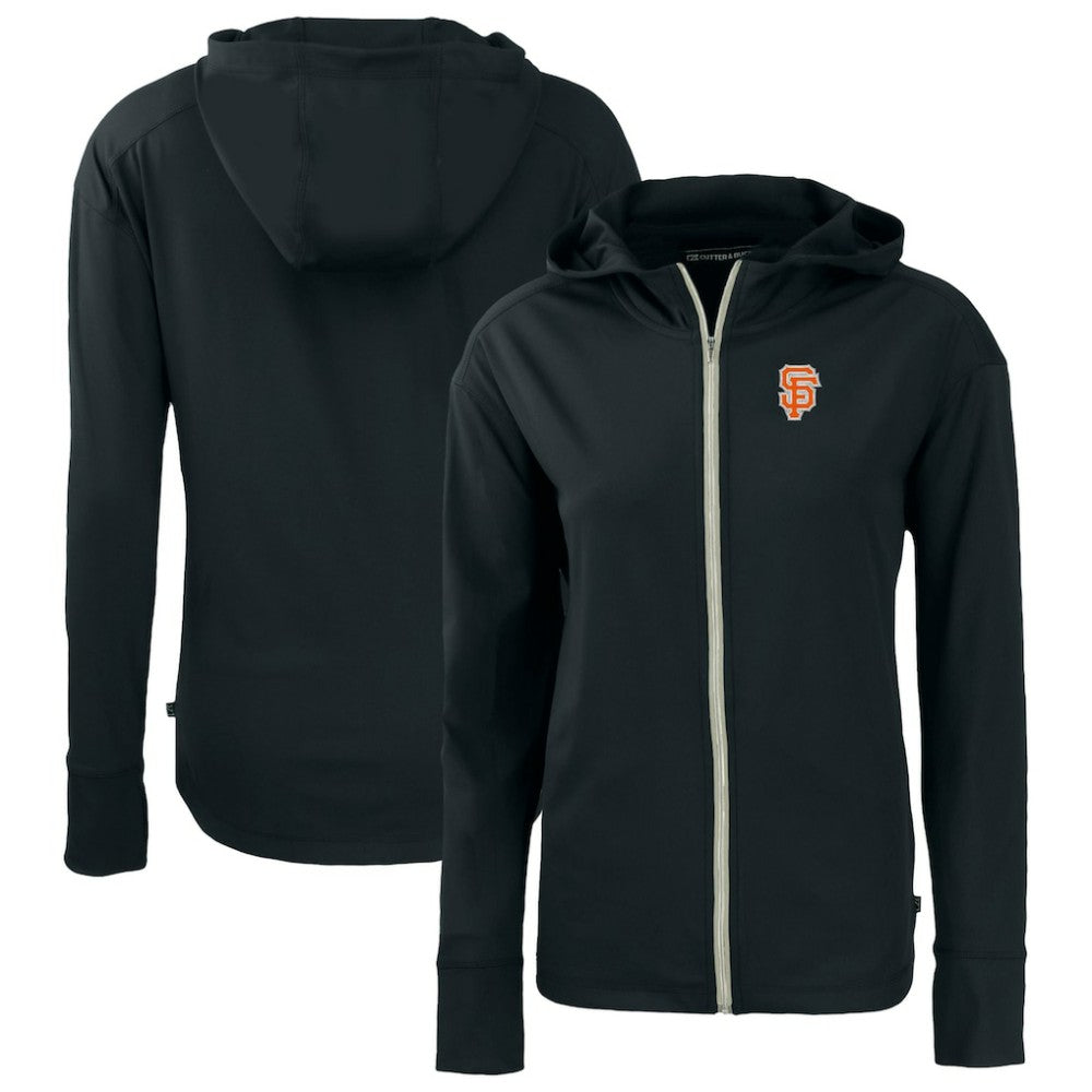 San Francisco Giants Cutter & Buck Women's City Connect Daybreak Eco Recycled Full-Zip Hoodie Lifestyle