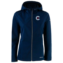Chicago Cubs Cutter & Buck Women's City Connect Evoke Eco Softshell Recycled Full-Zip Hoodie Jacket Near Me