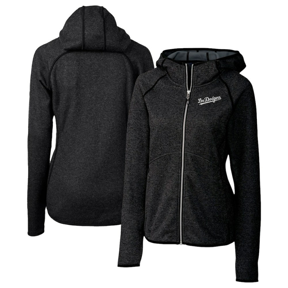 Los Angeles Dodgers Cutter & Buck Women's City Connect Mainsail Full-Zip Hooded Jacket On Sale
