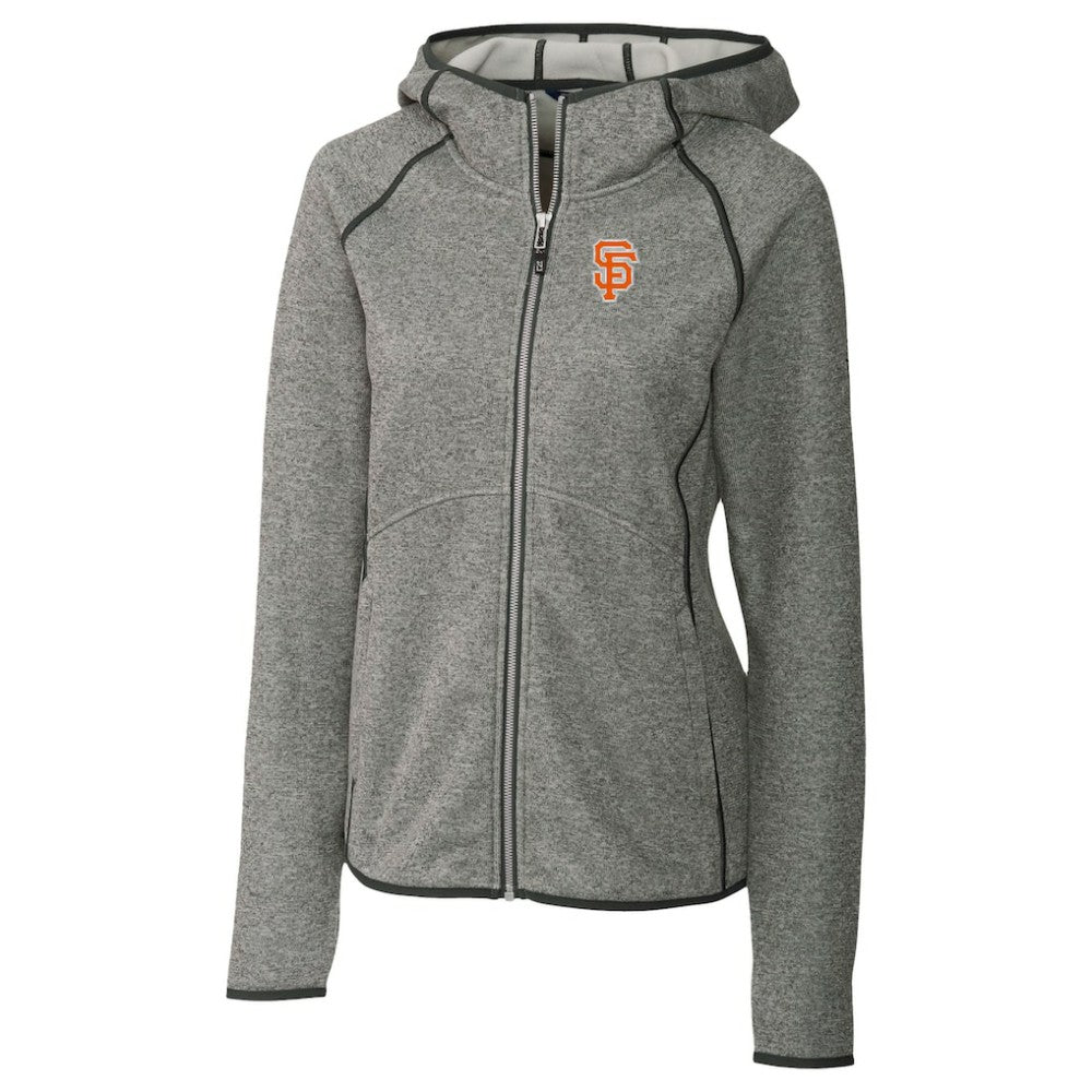 San Francisco Giants Cutter & Buck Women's City Connect Mainsail Full-Zip Hooded Jacket discount