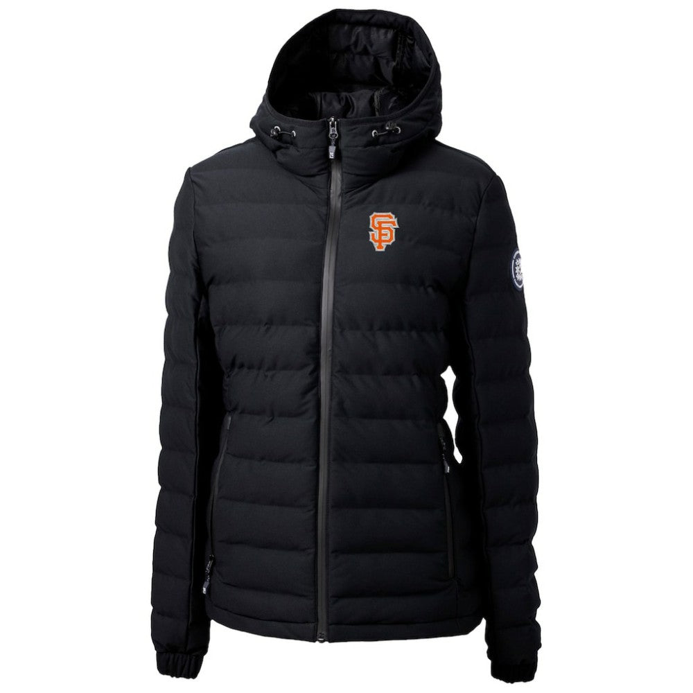 San Francisco Giants Cutter & Buck Women's City Connect Mission Ridge Repreve Eco Insulated Full-Zip Puffer Jacket Sale