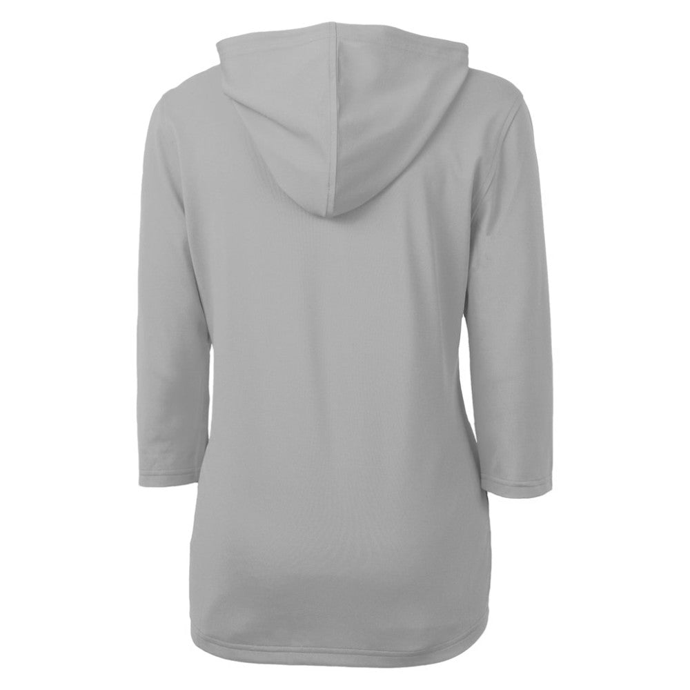 Houston Astros Cutter & Buck Women's City Connect Virtue Eco Pique Recycled Half-Zip Pullover Hoodie Clearance