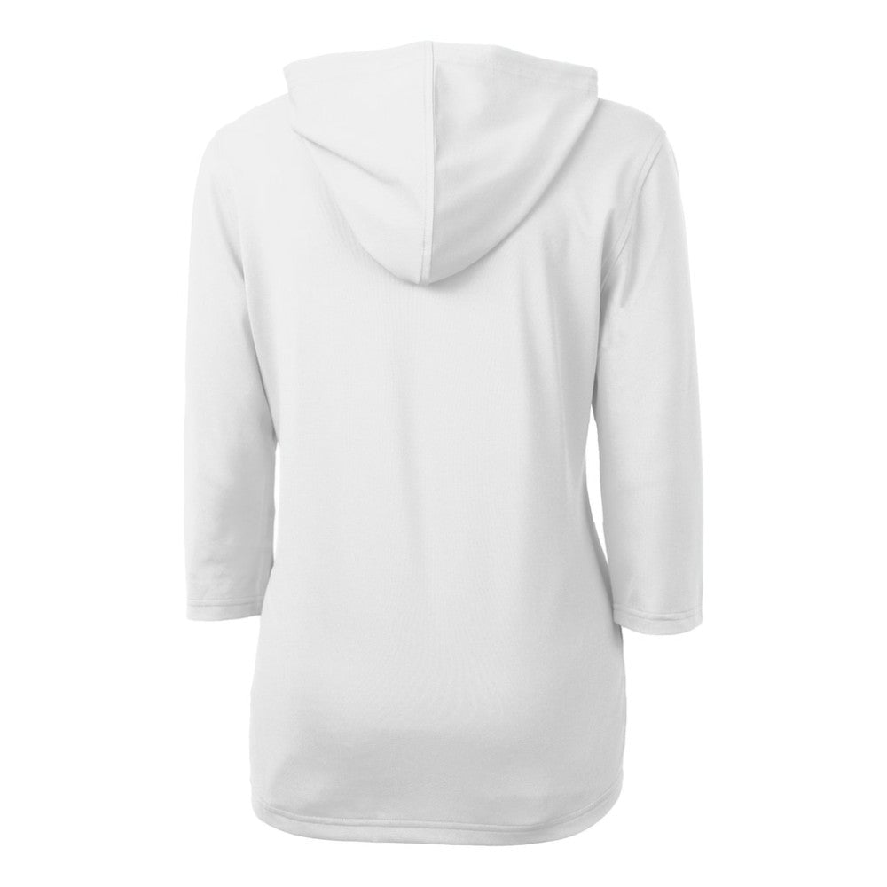 Chicago Cubs Cutter & Buck Women's City Connect Virtue Eco Pique Recycled Half-Zip Pullover Hoodie Sale
