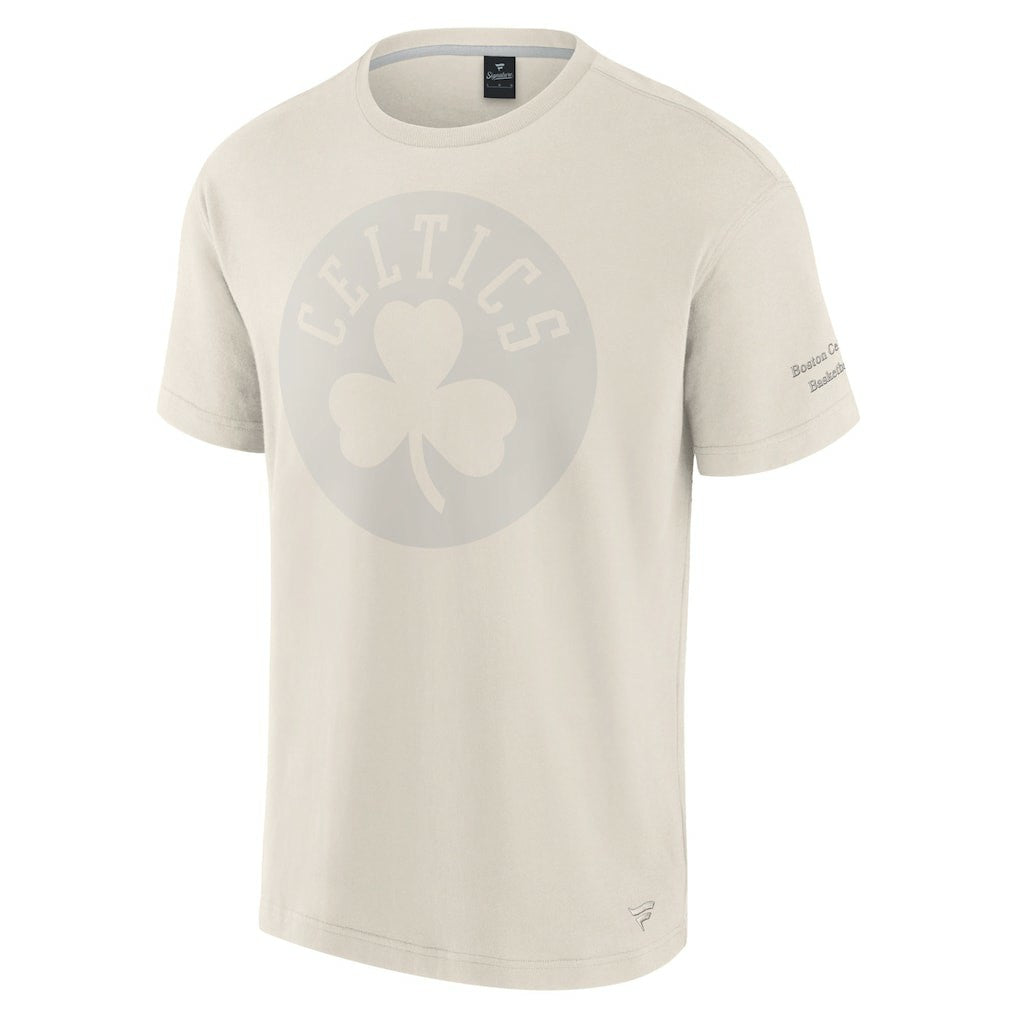 Fanatics - Boston Celtics Elements Iconic T-Shirt - Cream
