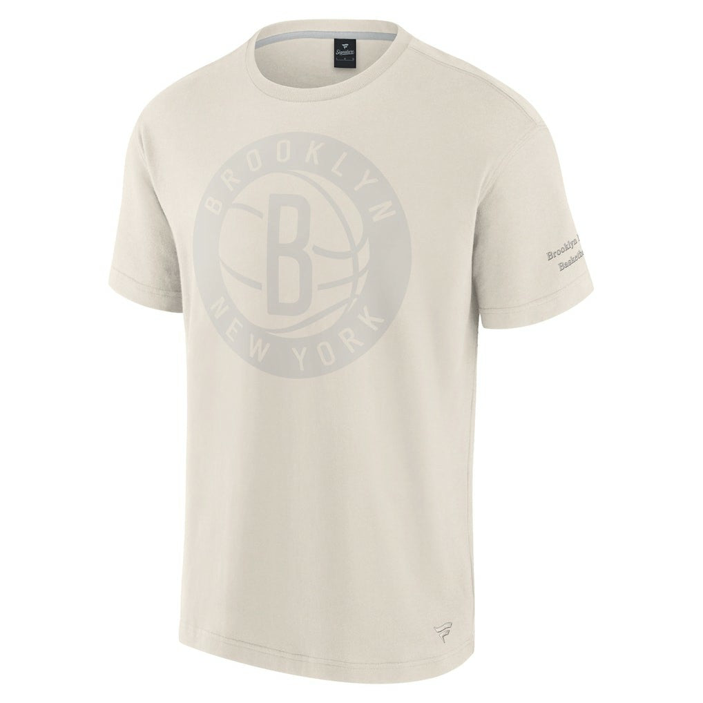 Fanatics - Brooklyn Nets Elements Iconic T-Shirt - Cream