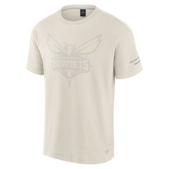 Fanatics - Charlotte Hornets Elements Iconic T-Shirt - Cream