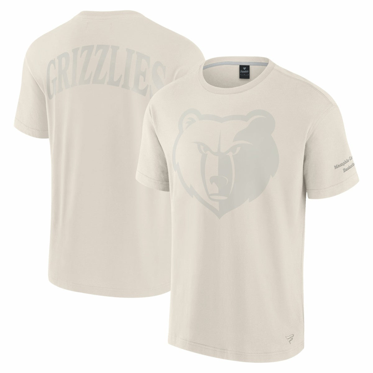 Fanatics - Memphis Grizzlies Elements Iconic T-Shirt - Cream