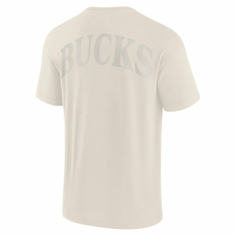 Fanatics - Milwaukee Bucks Elements Iconic T-Shirt - Cream