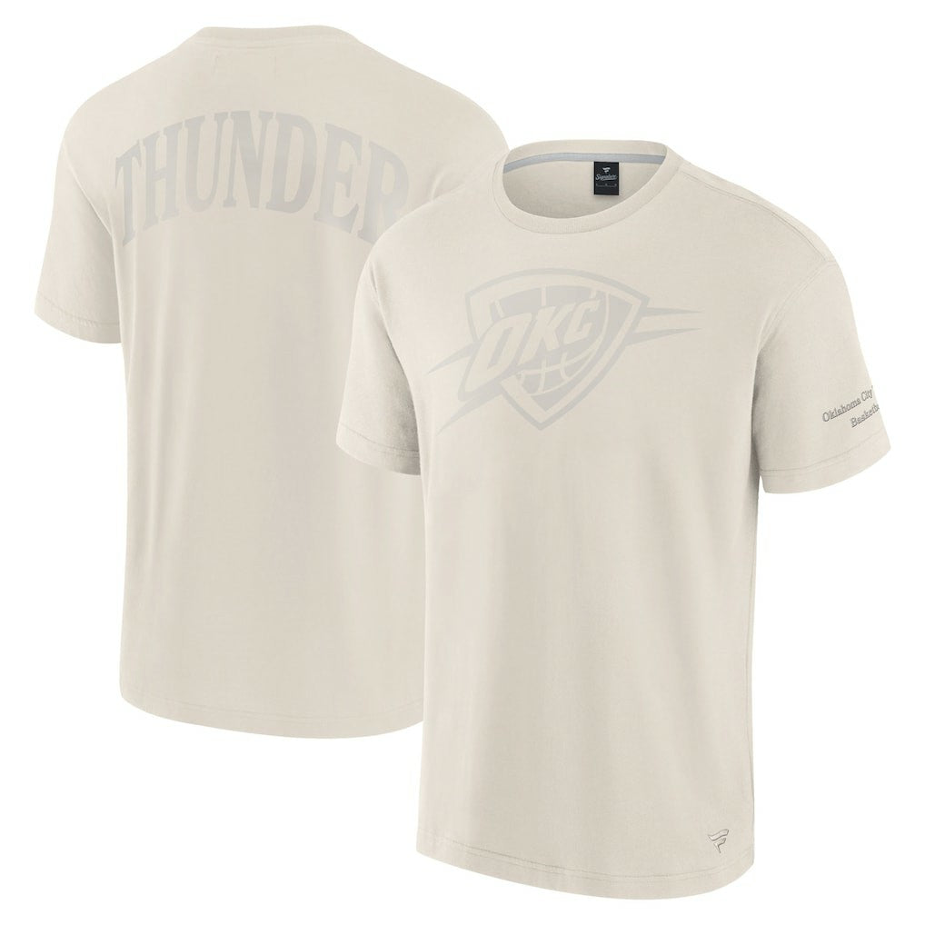 Fanatics - Oklahoma City Thunder Elements Iconic T-Shirt - Cream