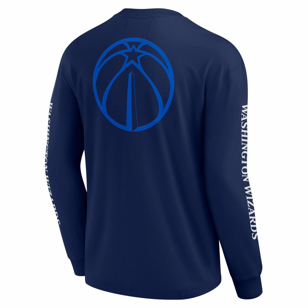 Fanatics - Washington Wizards Elements Strive Long Sleeve T-Shirt  - Navy