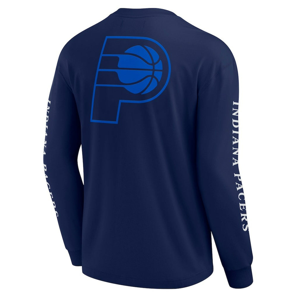 Fanatics - Indiana Pacers Elements Strive Long Sleeve T-Shirt  - Navy