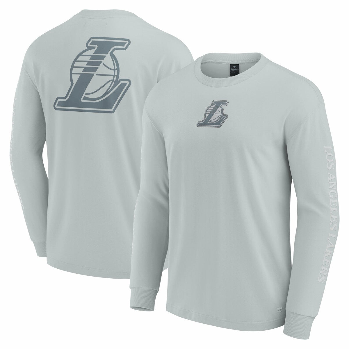 Fanatics - Los Angeles Lakers Elements Strive Long Sleeve T-Shirt  - Gray