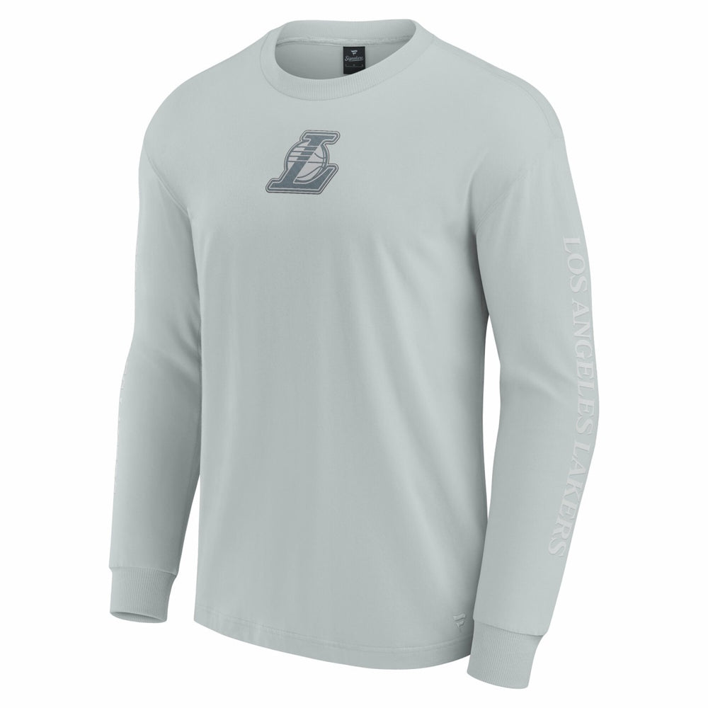 Fanatics - Los Angeles Lakers Elements Strive Long Sleeve T-Shirt  - Gray
