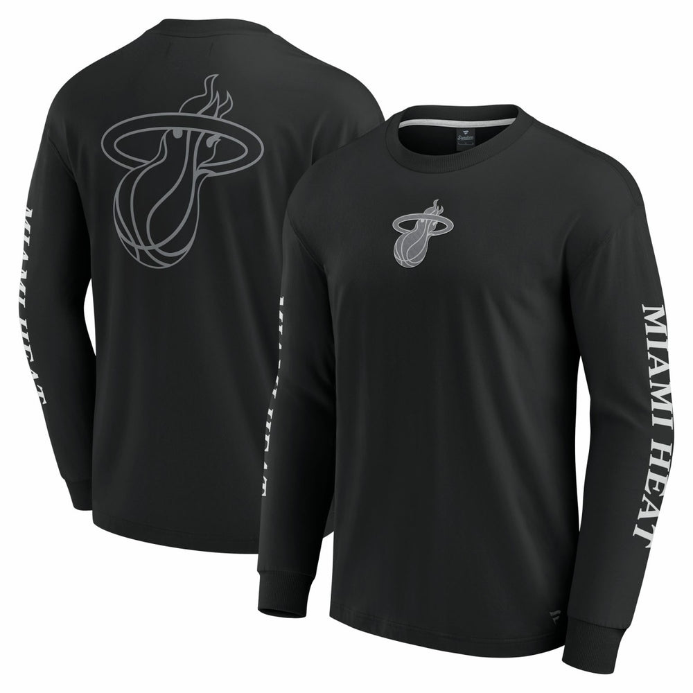 Fanatics - Miami Heat Elements Strive Long Sleeve T-Shirt  - Black