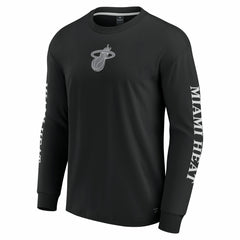 Fanatics - Miami Heat Elements Strive Long Sleeve T-Shirt  - Black
