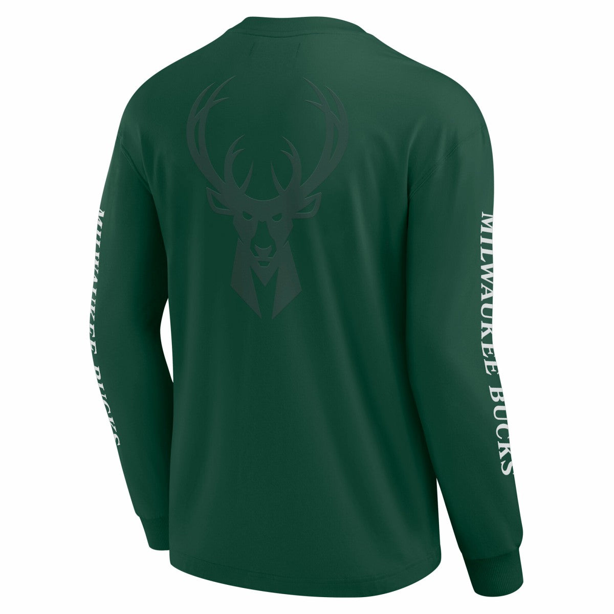 Fanatics - Milwaukee Bucks Elements Strive Long Sleeve T-Shirt  - Hunter Green