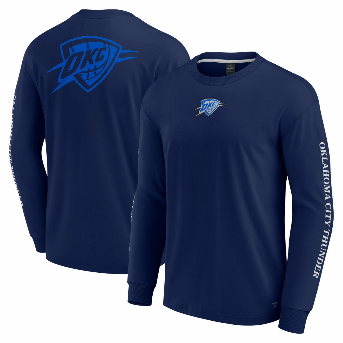 Fanatics - Oklahoma City Thunder Elements Strive Long Sleeve T-Shirt  - Navy