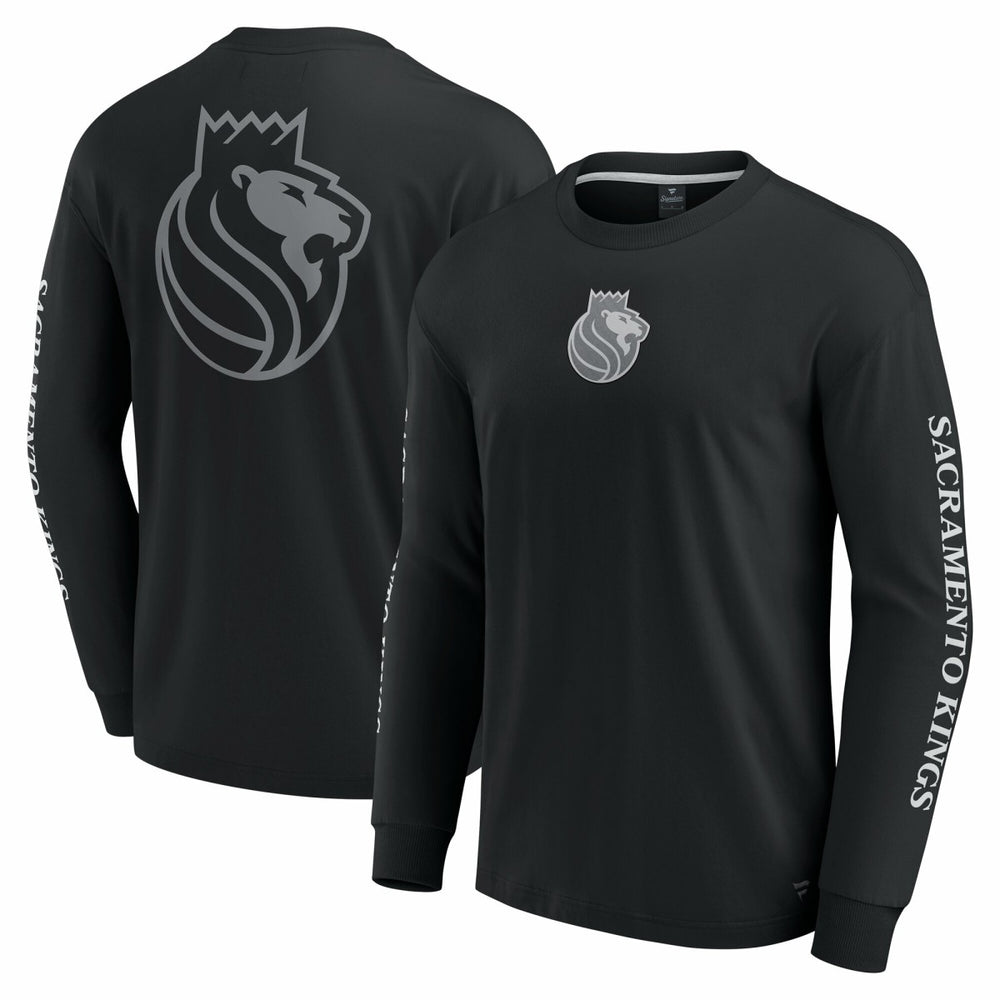 Fanatics - Sacramento Kings Elements Strive Long Sleeve T-Shirt  - Black